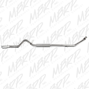 MBRP 1994-2002 Dodge 2500/3500 Cummins Turbo Back Single Side (94-97 Hanger HG6100 req.)