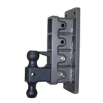 Gen-Y Mega Duty 2.5in Bolt-On 9in Drop 3K TW 21K Hitch w/GH-061 Dual-Ball/GH-062 Pintle Lock