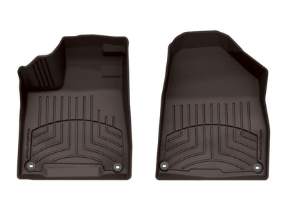 WeatherTech 14-20 Acura MDX 1st Row Front FloorLiner HP - Cocoa