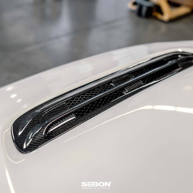 Seibon 2023 Honda Civic Type R Carbon Fiber Hood Scoop