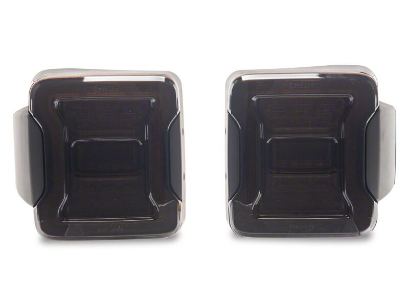 Raxiom 07-18 Jeep Wrangler JK LED Tail Lights- Red Housing- Smoked Lens