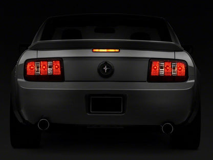 Raxiom 05-09 Ford Mustang Coyote Tail Lights- Black Housing (Smoked Lens)