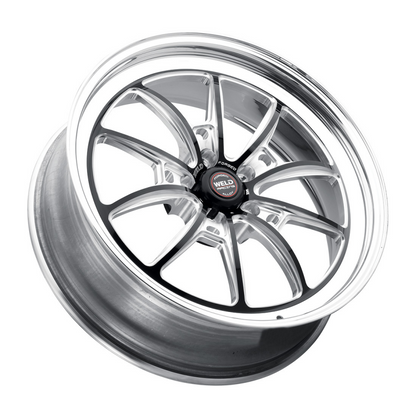 Weld S80 17x9 / 5x127 BP / 6.2in. BS (+30 Offset) Black Wheel 3.18 ID (High Pad) - Non-Beadlock