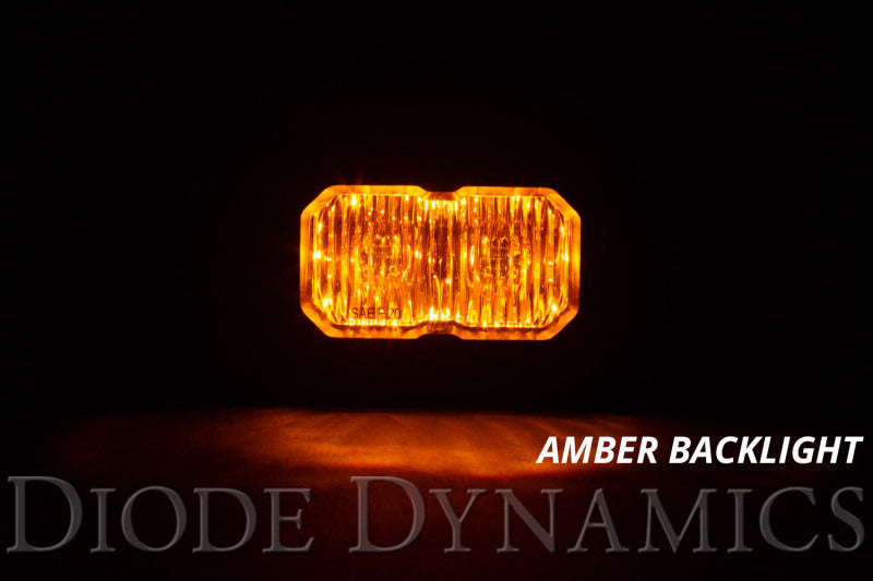 Diode Dynamics Stage Series 2 In LED Pod Pro - Yellow Fog Standard ABL Each