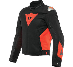 Dainese Energyca Air Tex Jacket Black/Fluorescent-Red Size - 50