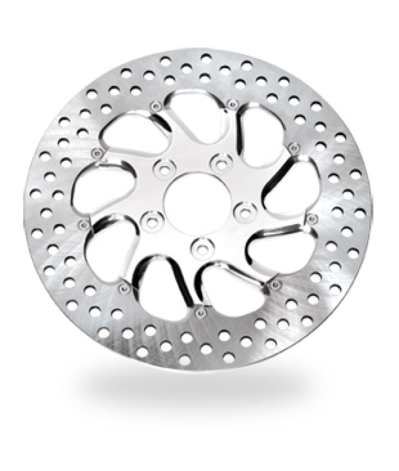 Performance Machine Disc/Carr 11.5 Torque Rear Right - Chrome