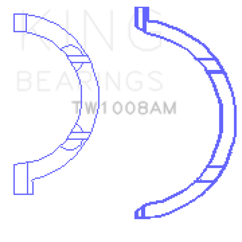 King Engine Bearings Nissan QR25DE DOHC 16 Valve Thrust Washer Set
