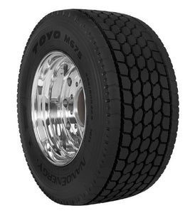 Toyo M675 Tire - 445/50R22.5 161L L/20 (31.66 FET Inc.)