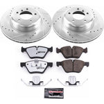 Power Stop 09-16 BMW Z4 Front Z26 Street Warrior Brake Kit