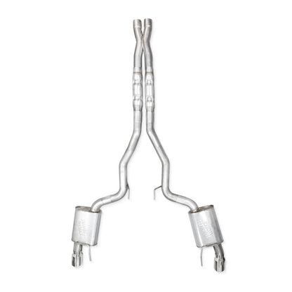 Stainless Works 2024 Mustang GT Catback Dual Tips Legend Sound H-Pipe Performance Connect Exhaust
