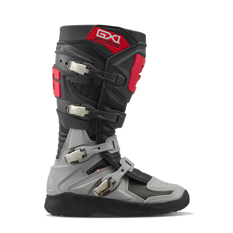Gaerne GX1 EVO Boot Anthracite/Grey/Red Size - 9.5