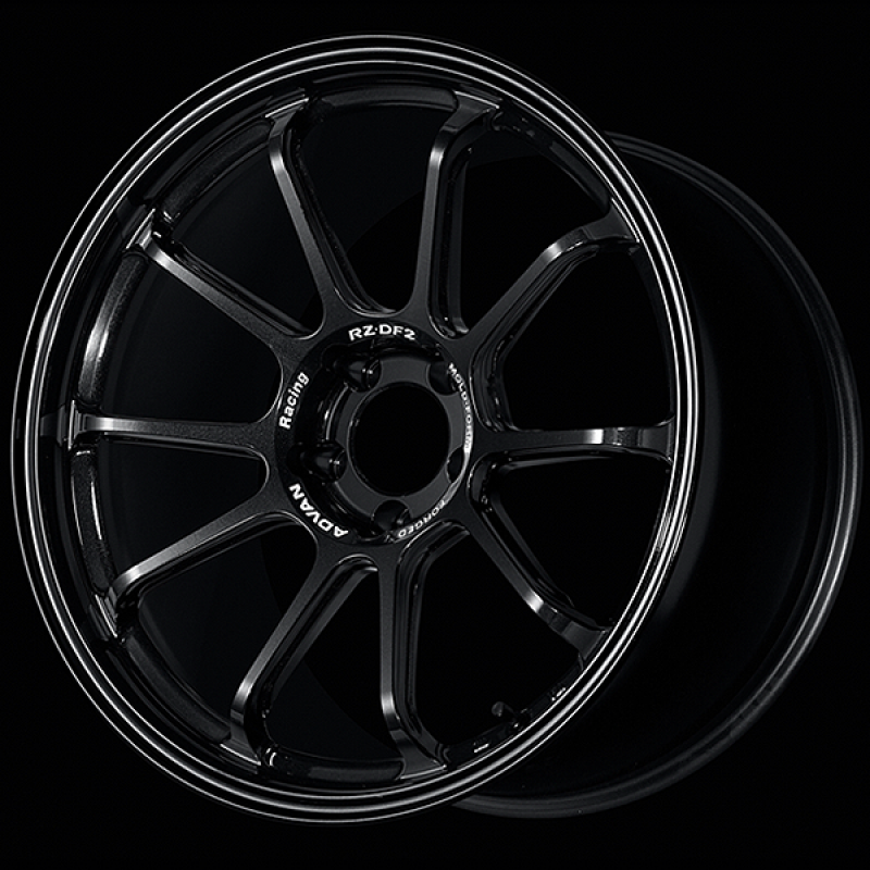 Advan RZ-DF2 20x10.5 / +32 Offset / 5x112 / 66.5mm Bore / Racing Titanium Black