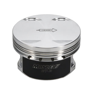 Manley Nissan GT-R 3.8 95.5mm Grade 1 Bore -1.5cc 9.8:1 Comp Piston 6.500in Rod L (Single Piston)