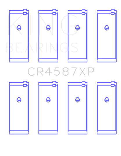 King Engine Bearings Nissan SR20DET (GTiR FWD) 16V Performance Rod Bearing Set - Size STD