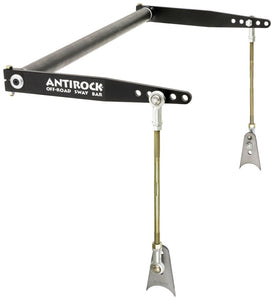 RockJock Antirock Sway Bar Kit Universal 32in Bar 17in Steel Arms