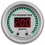 Autometer 52.4mm Silver Two Channel 0-2000 Degree Pyrometer (EGT) Ultra-Lite Elite Digital Gauge