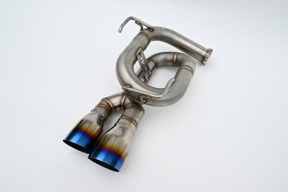 Invidia 22+ Subaru WRX Twin Loop 3.5in. Single Layer T.I Tip Axle-Back Exhaust