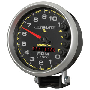 Autometer 5 inch Ultimate DL Playback Tachometer 11000 RPM - Black