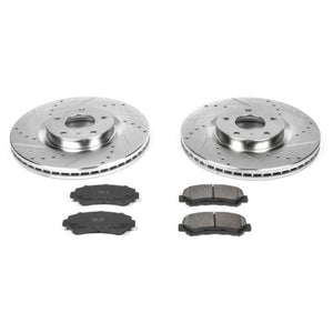 Power Stop 09-14 Nissan Maxima Front Z23 Evolution Sport Brake Kit