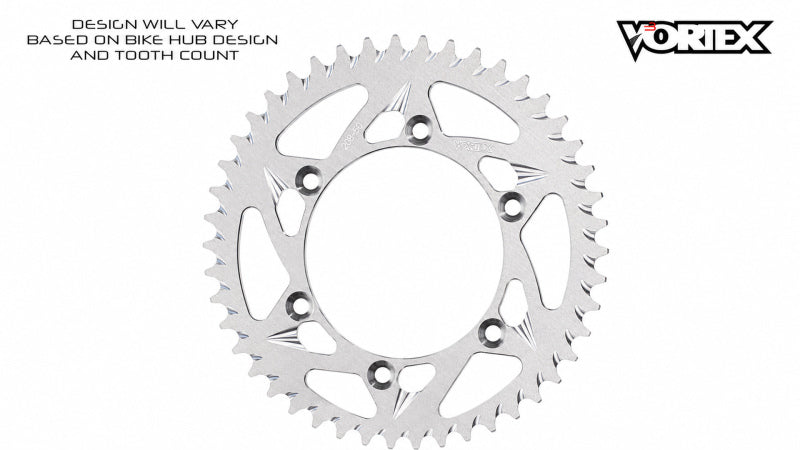 Vortex Racing 40 Tooth 520 Rear Sprocket - Silver