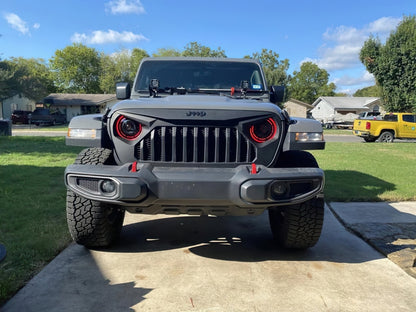 Oracle Oculus Bi-LED Projector Headlights for Jeep JL/Gladiator JT - w/ BC1 Controller