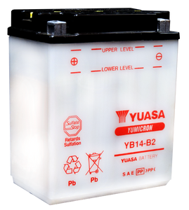 Yuasa YB14-B2 Yumicron CX 12 Volt Battery