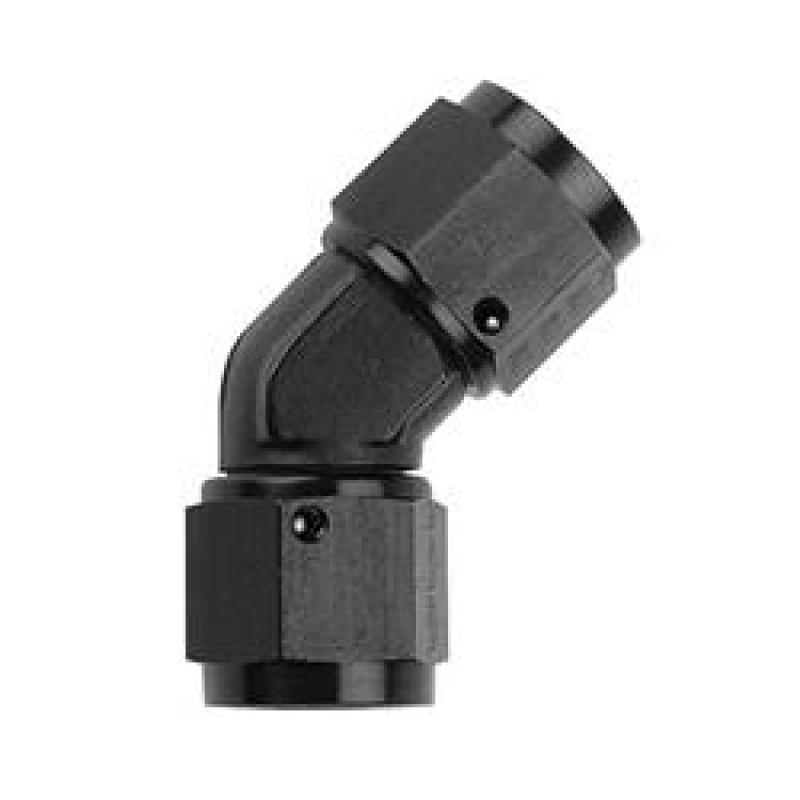 Fragola -3AN x 45 Degree Female Coupler - Black