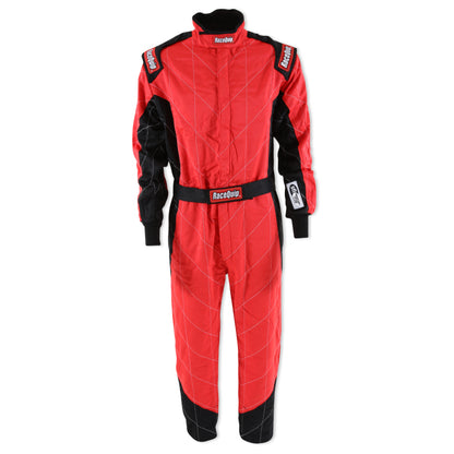 RaceQuip Red Chevron-5 Suit SFI-5 - Small