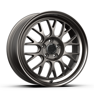 fifteen52 Holeshot RSR 18x8.5 5x108 42mm ET 63.4mm Center Bore Magnesium Grey w/ Gloss Lip