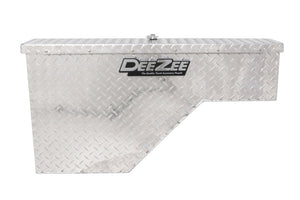 Deezee Universal Tool Box - Specialty Wheel Well BT Alum (Passenger Side)