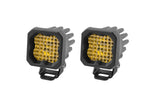 Diode Dynamics Stage Series C1 LED Pod Pro - Yellow Wide Standard ABL (Pair)