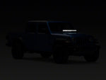 Raxiom 18-23 Jeep Wrangler JL Axial Series 30-In Single Row LED Light Bar w/ Hood Mounting Brackets