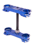 XTrig 03-19 Husqvarna TC 105/85/ KTM 85-105 SX ROCS Tech Triple Clamp 14 mm. Offset M12 - Blue