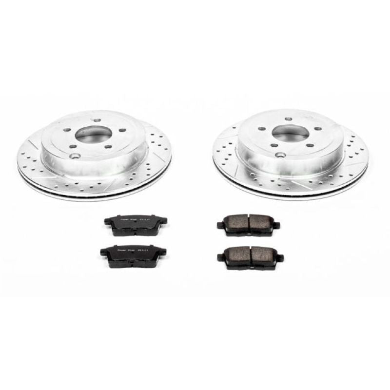 Power Stop 07-10 Ford Edge Rear Z23 Evolution Sport Brake Kit