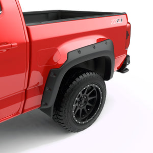 EGR 15+ Chevy Colorado 5ft Bed Bolt-On Look Fender Flares - Set - Matte