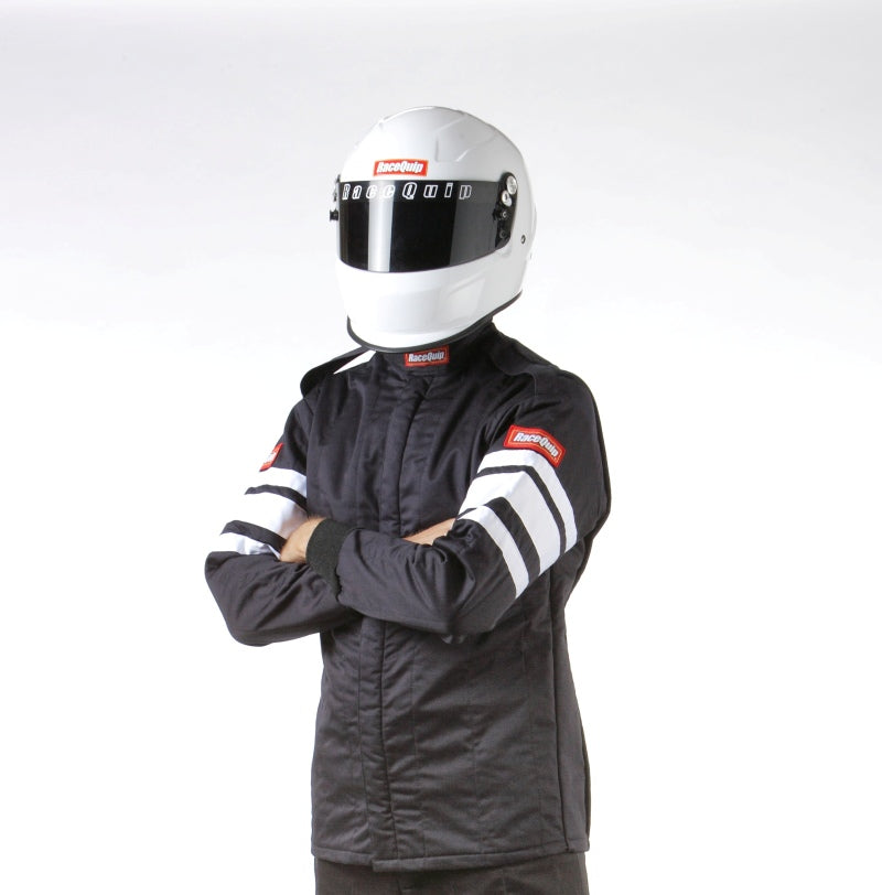 RaceQuip Black SFI-5 Jacket - Small