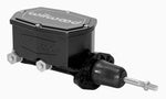 Wilwood Compact Tandem Master Cylinder - 1in Bore - w/Pushrod (Black)