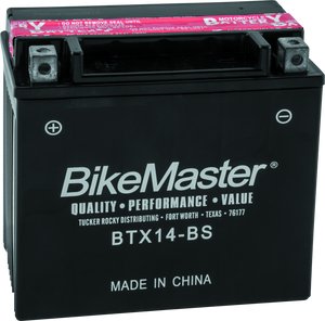 BikeMaster BTX14-BS Battery