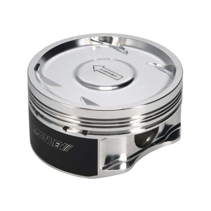 Manley 04+ Subaru WRX STi (EJ257) 100.25mm Bore STD Stroke -17cc Dish - Single