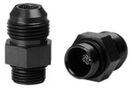 Moroso Dry Sump/External Oil Pump Fitting w/Screen -10An to -12An w/O-Ring - Aluminum - 2 Pack