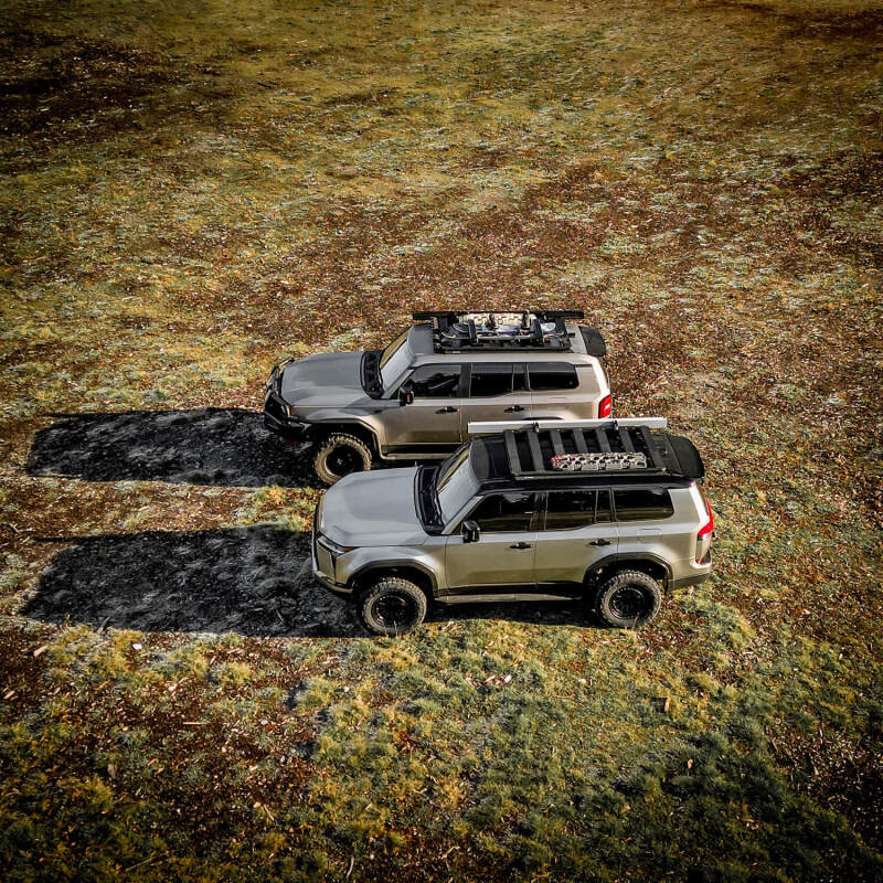 ARB BASE Rack Mount Kit and Deflector for 24+ Land Cruiser Prado 250