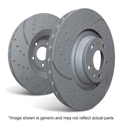 EBC 19-23 Mazda 3 (BP) 2.5L (AWD) GD Sport Rear Rotors