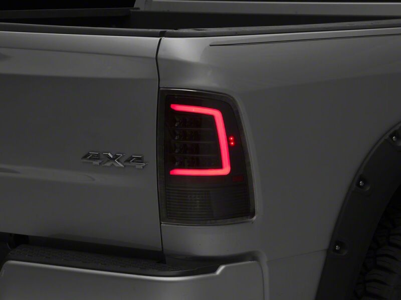 Raxiom 09-18 Dodge RAM 1500 Axial Series LED Tail Lights- Black Housing- Clear Lens