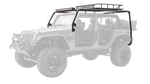 Body Armor 4x4 07-18 Jeep Wrangler JK 4 Door Cargo Roof Rack Box 2 Of 2