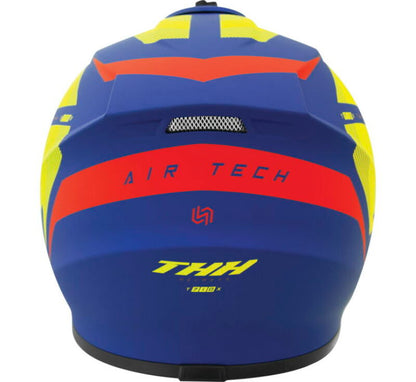 THH Helmets T710XR Airtech Blue/Yellow - XS