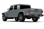 Rally Armor 19-24 Jeep JT Gladiator (Mojave/Rubicon) Black Mud Flap w/Grey Logo