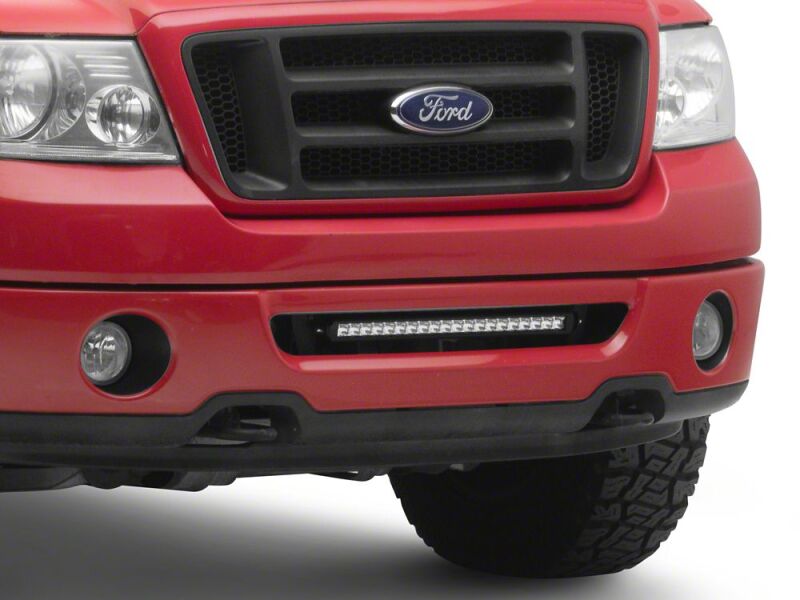 Raxiom 06-08 Ford F-150 Front Bumper Mounted 20in LED Light Bar/Bracket