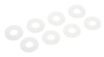 Daystar D-Ring Shackle Washers Set of 8 White