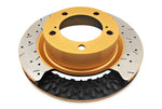 DBA 15-21 Volkswagen GTI (w/Perf Package 340mm Front Rotor) Front 4000 Series Drilled Wavy Rotor
