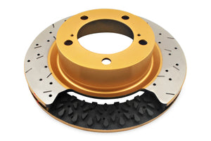 DBA 15-20 Ford Mustang GT (w/Performance Package) Rear 4000 Series Drilled Rotor